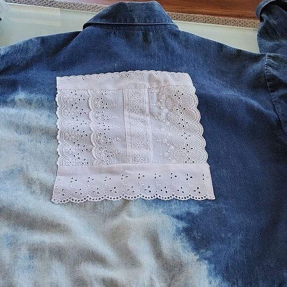 Vintage Denim  Boho Jacket - Picture 11 of 11